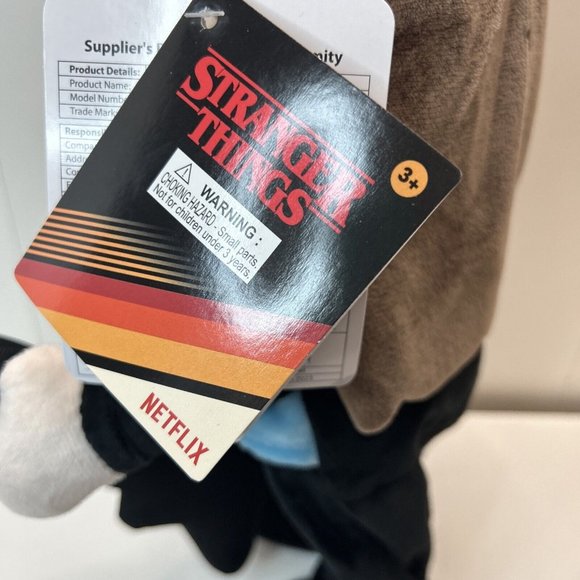 Rare Walgreens Netflix Stranger Things Eddie Munson Animated Plush Guitar Rocker - Picture 6 of 11